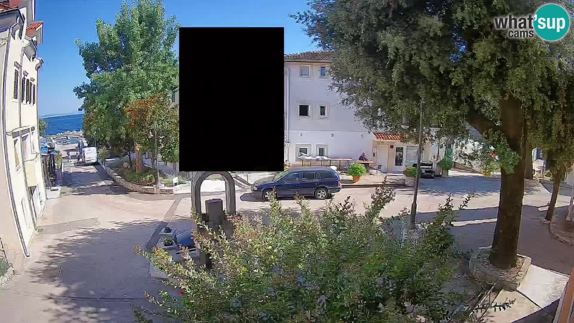 Spletna kamera center Mošćeniška Draga – Pogled v živo