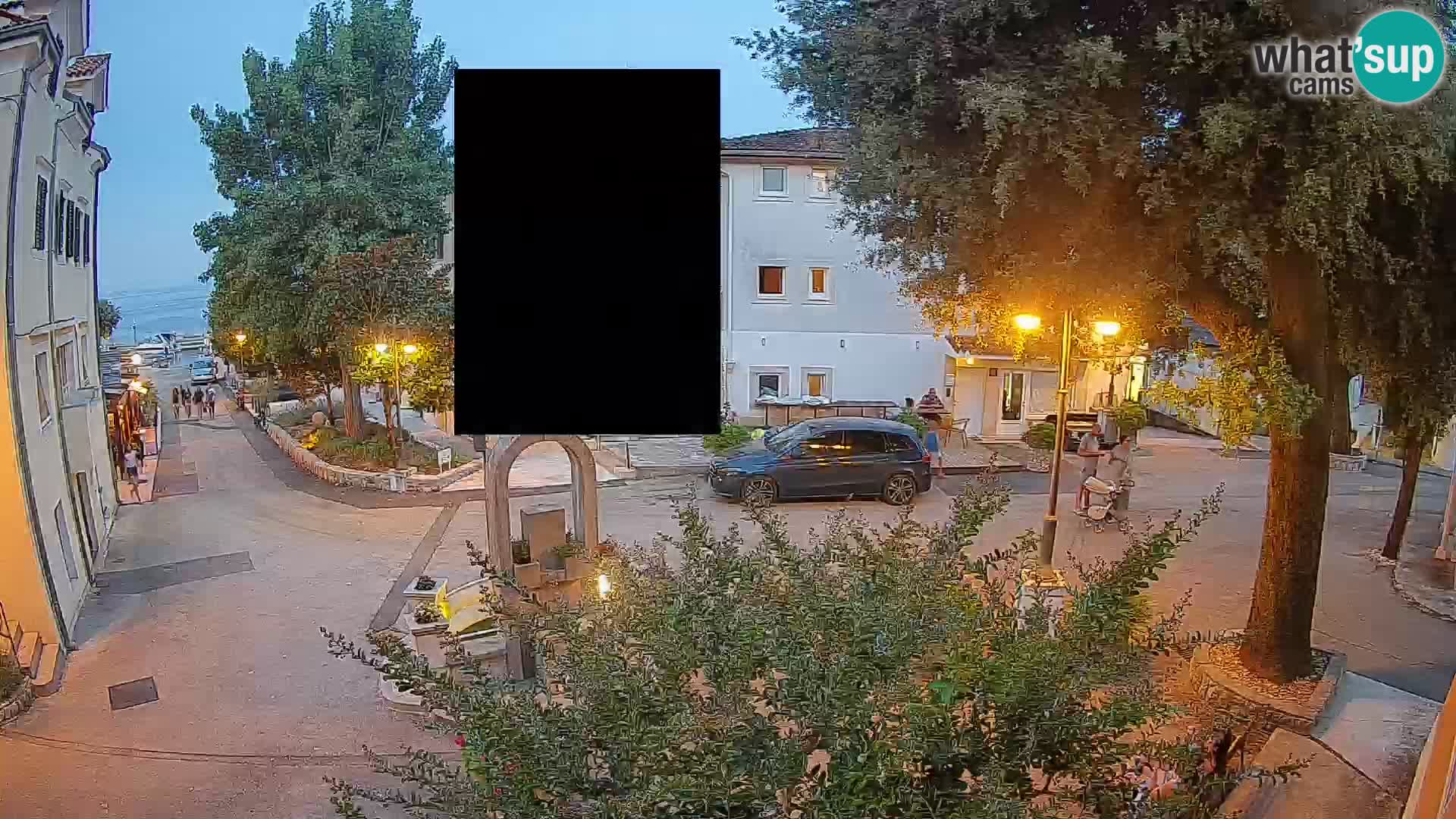 Webcam Mošćenička Draga Zentrum – Liveblick auf das Ortszentrum