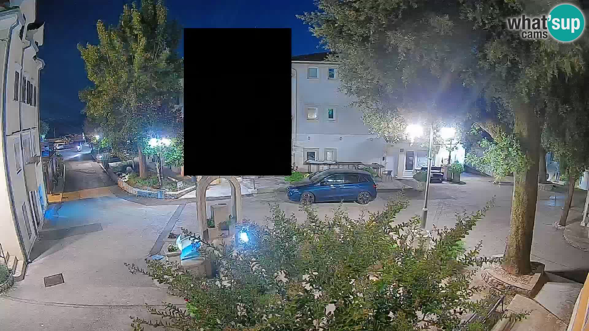 Webcam Mošćenička Draga Center – Live View of the Town Center