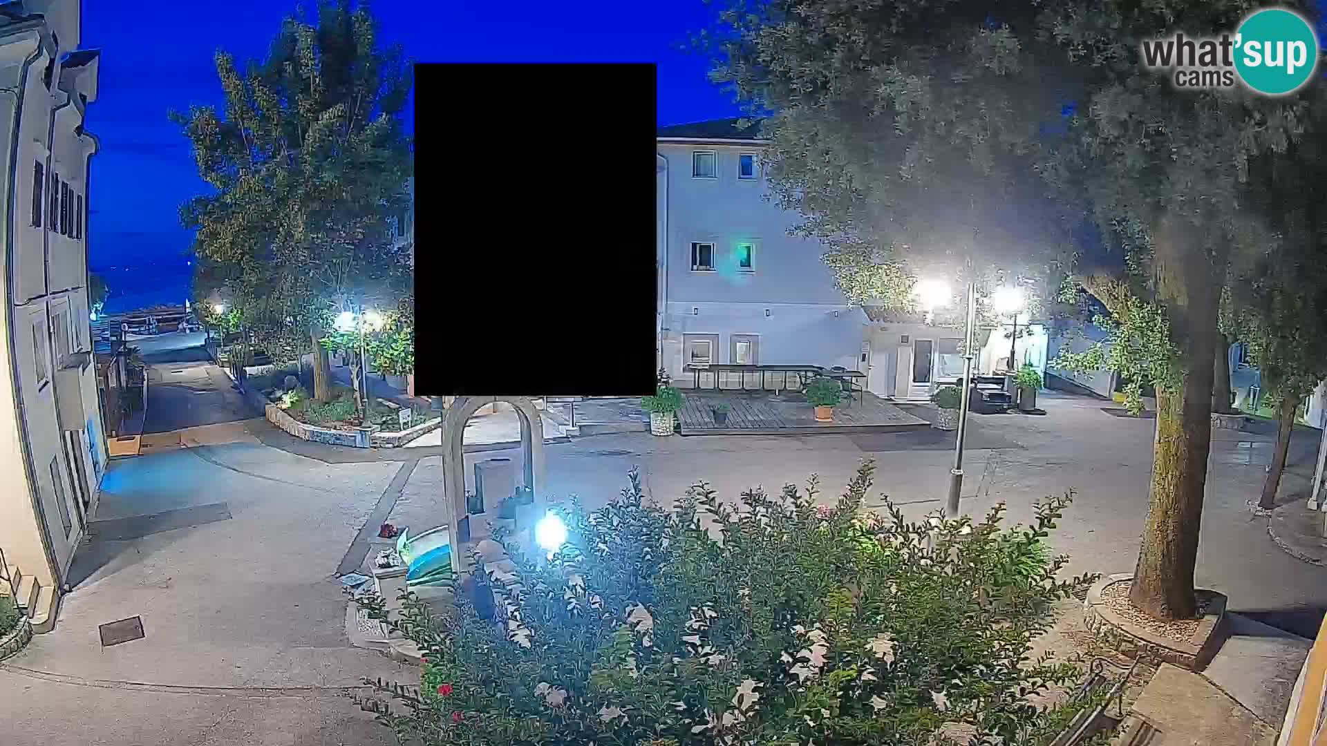 Webcam Centro Draga di Moschiena – Vista live sul centro