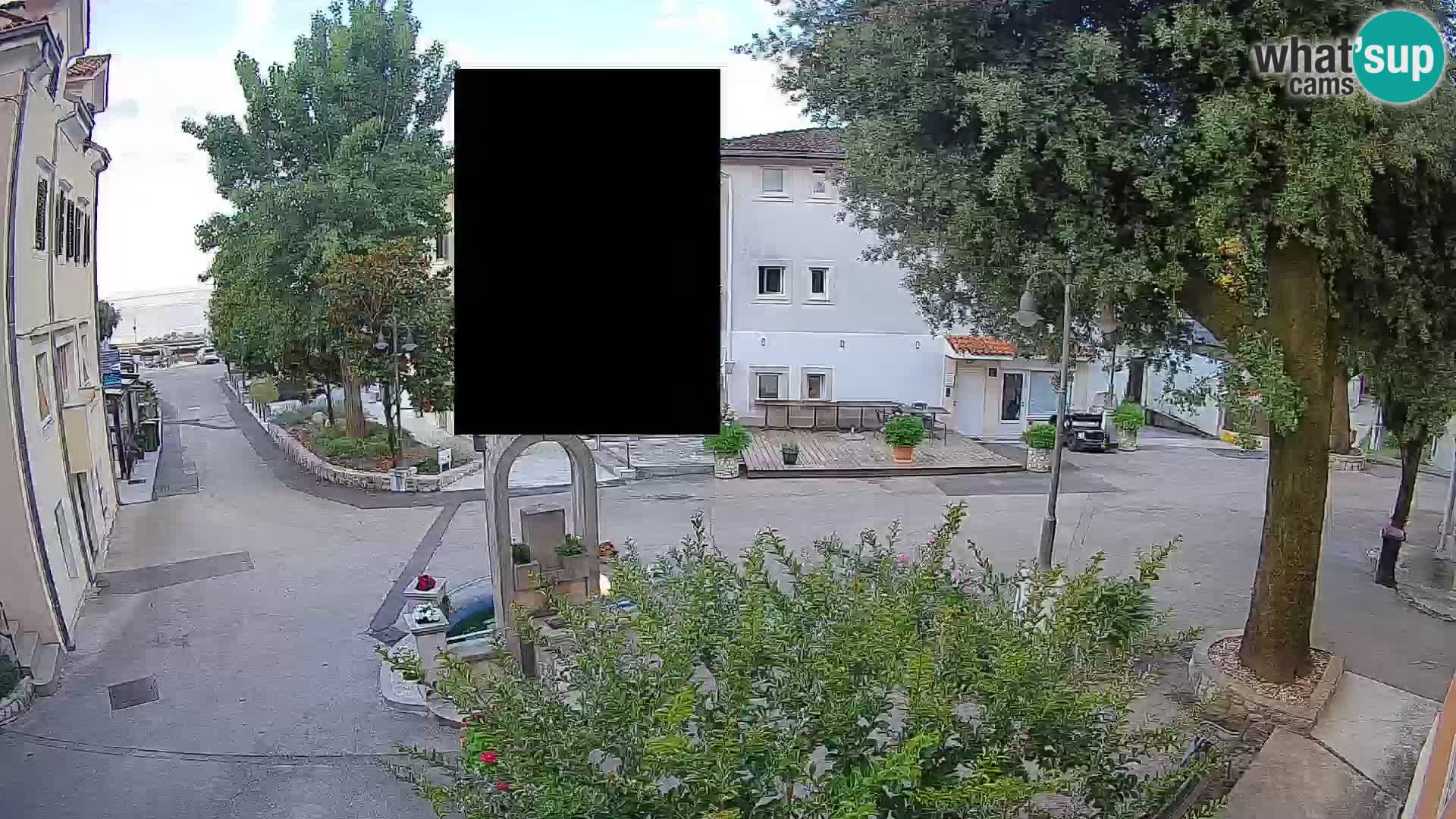 Webcam Centro Draga di Moschiena – Vista live sul centro