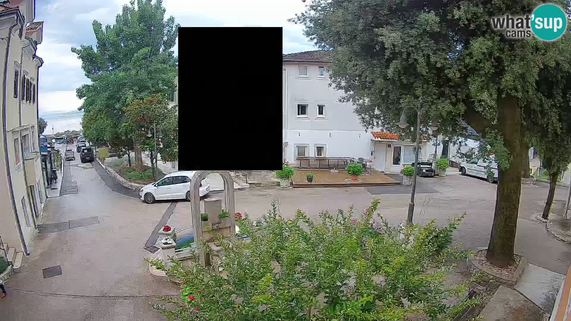 Webcam centre de Mošćenička Draga – Vue en direct du centre-ville