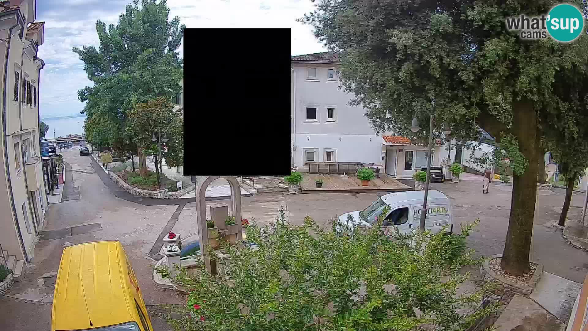 Webcam Mošćenička Draga Zentrum – Liveblick auf das Ortszentrum