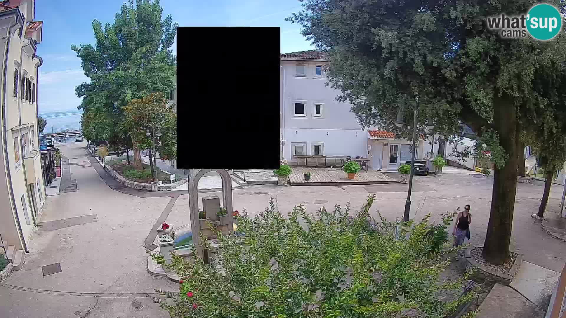 Webcam Mošćenička Draga Zentrum – Liveblick auf das Ortszentrum