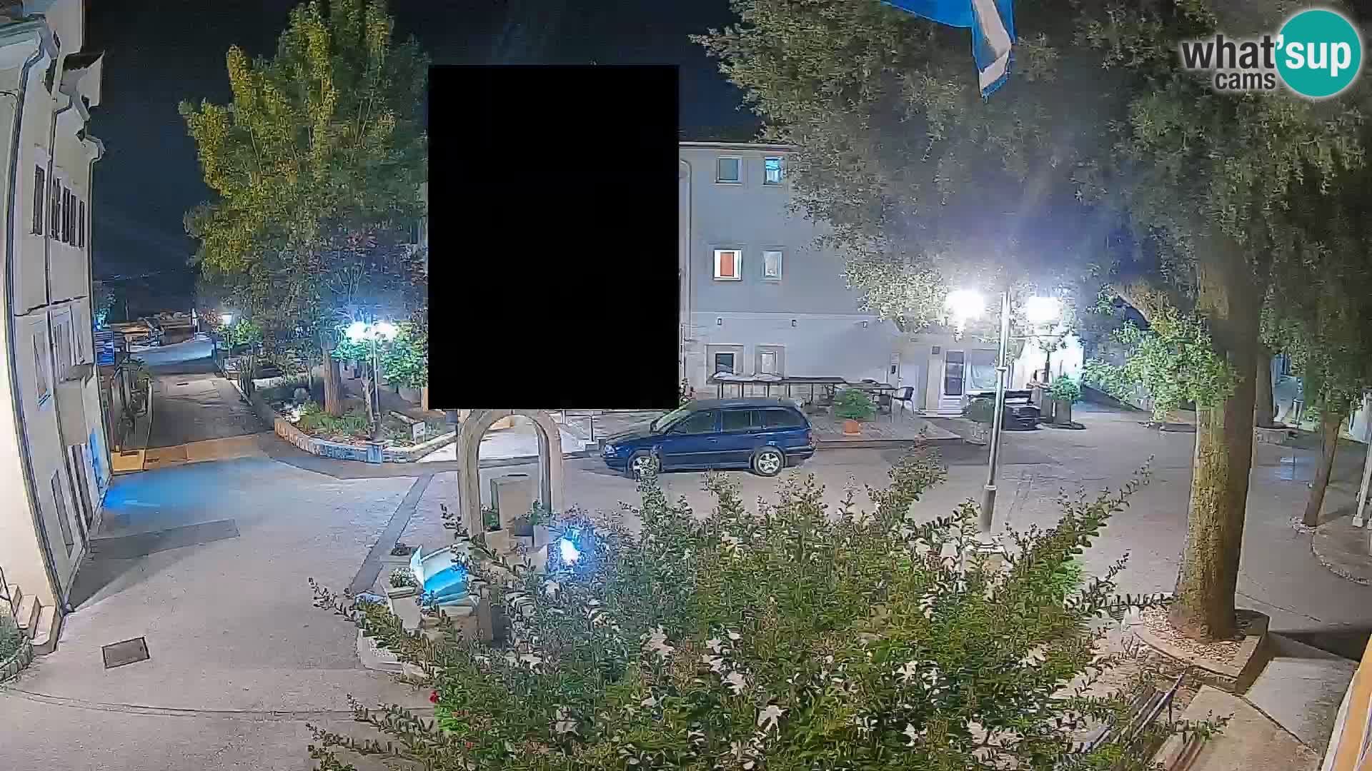 Webcam Mošćenička Draga Center – Live View of the Town Center