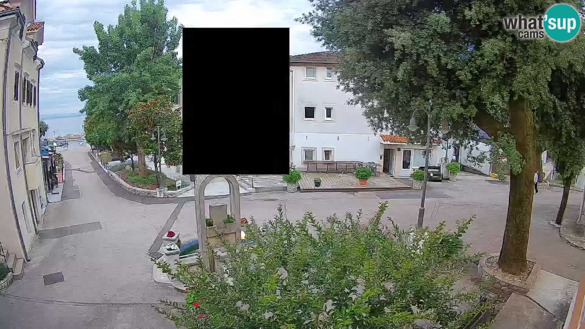 Webcam Mošćenička Draga Zentrum – Liveblick auf das Ortszentrum
