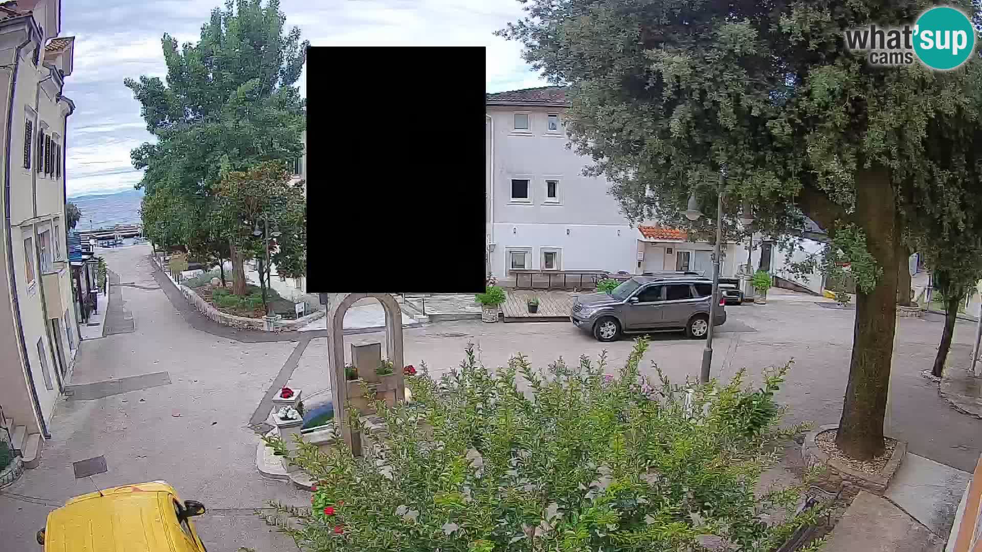 Webcam Centro Draga di Moschiena – Vista live sul centro