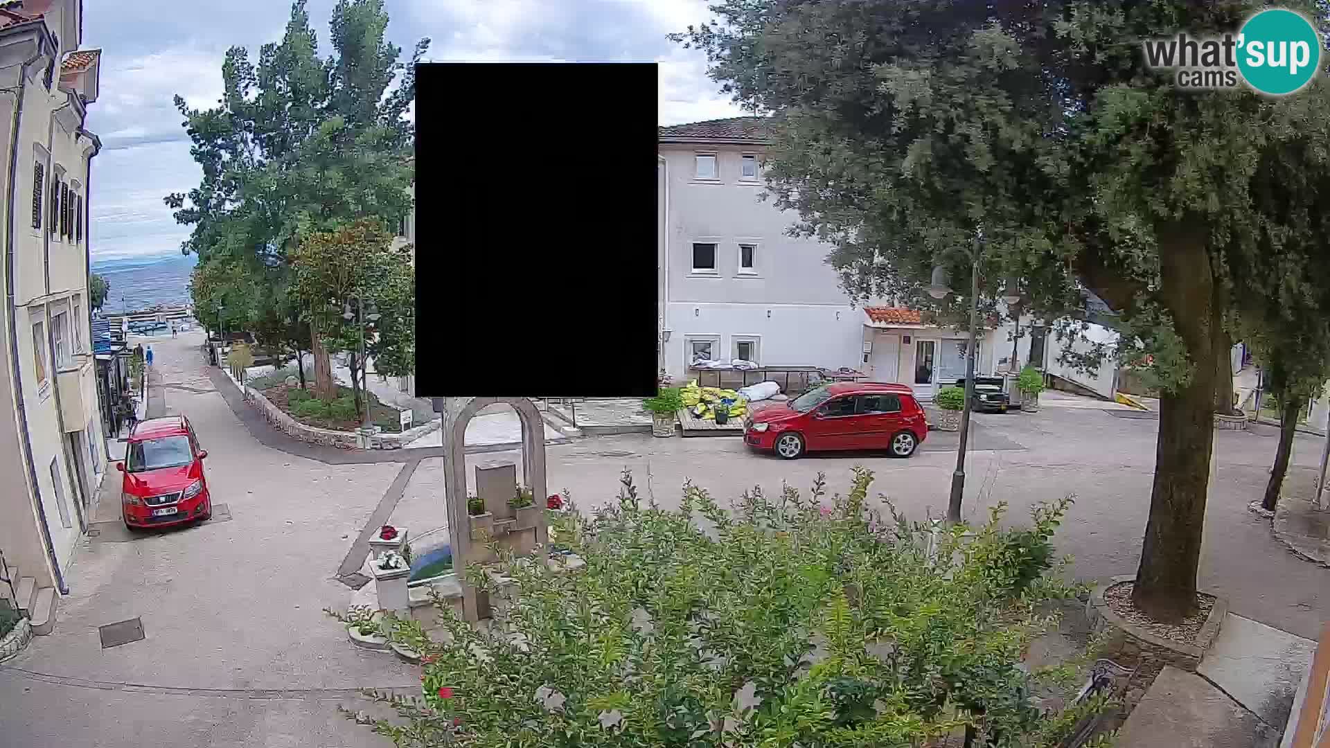 Spletna kamera center Mošćeniška Draga – Pogled v živo