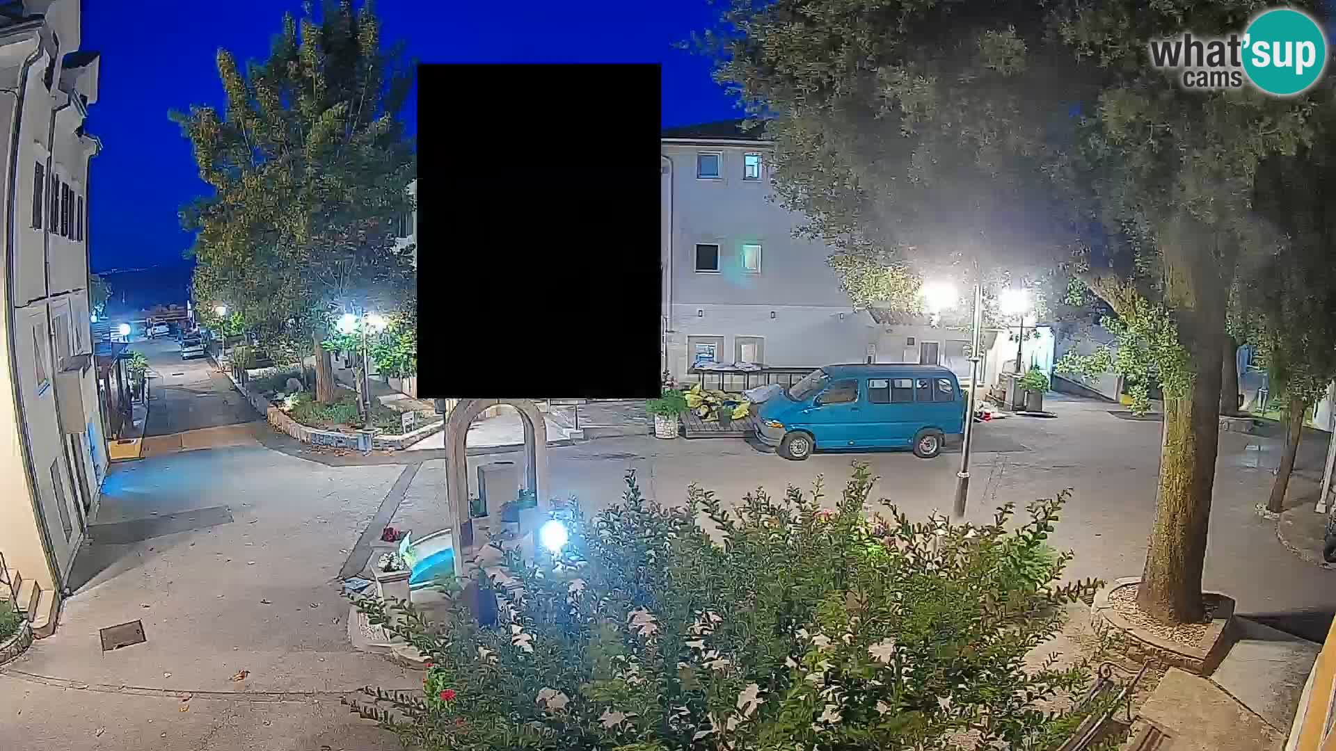 Webcam centre de Mošćenička Draga – Vue en direct du centre-ville