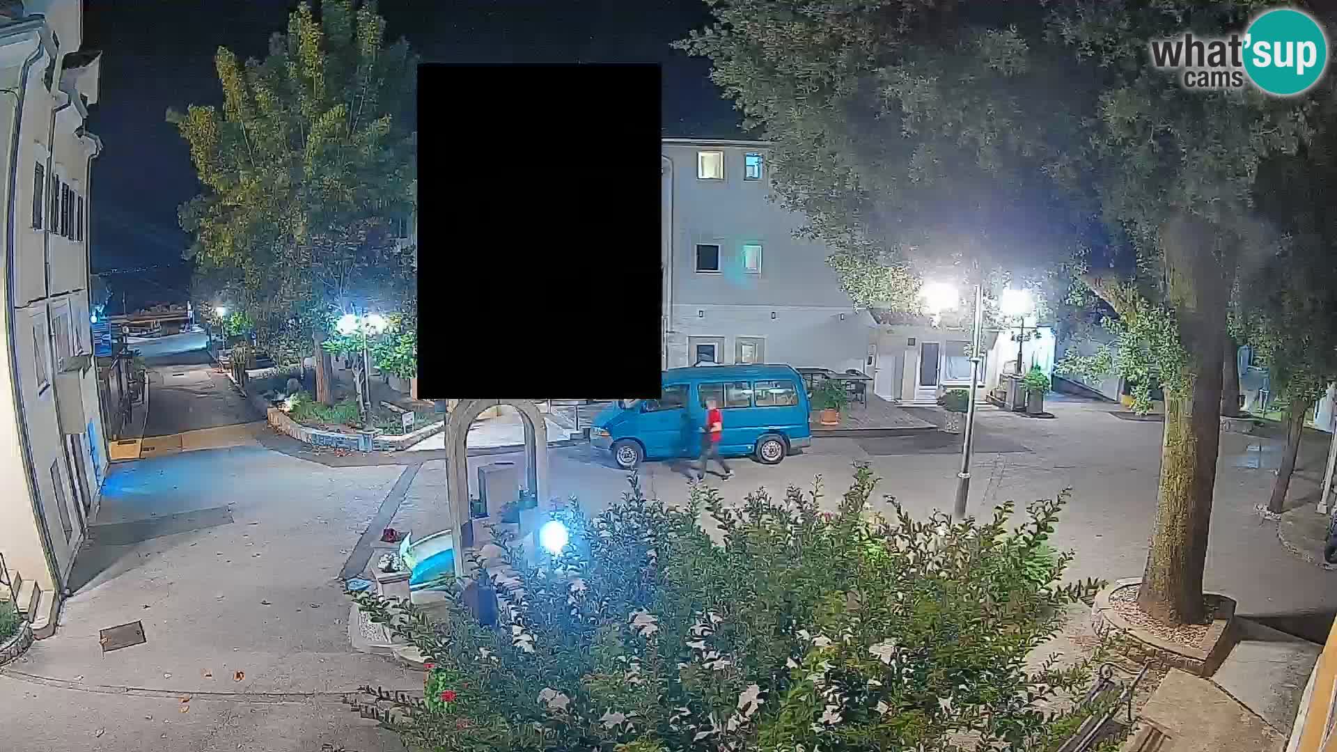 Webcam Mošćenička Draga Center – Live View of the Town Center