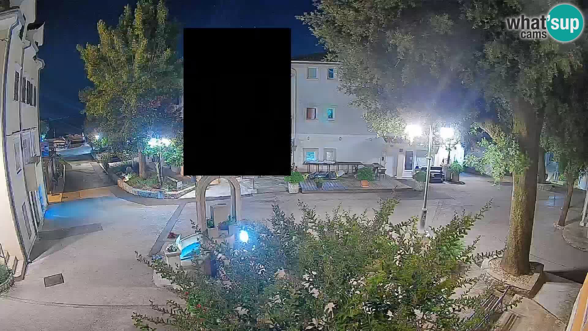 Webcam Mošćenička Draga Center – Live View of the Town Center