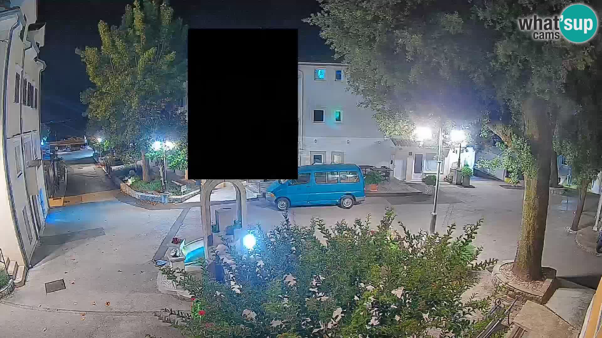 Webcam Mošćenička Draga Center – Live View of the Town Center