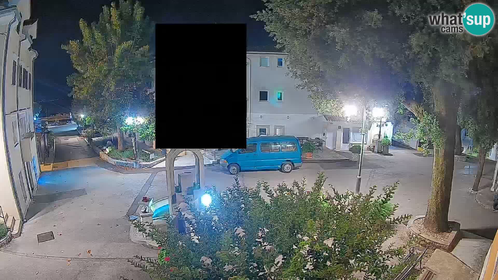 Webcam Mošćenička Draga Center – Live View of the Town Center