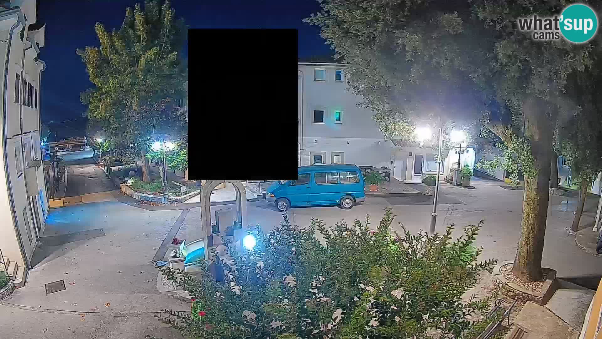 Webcam Centre de Mošćenička Draga – Vue en direct du centre-ville