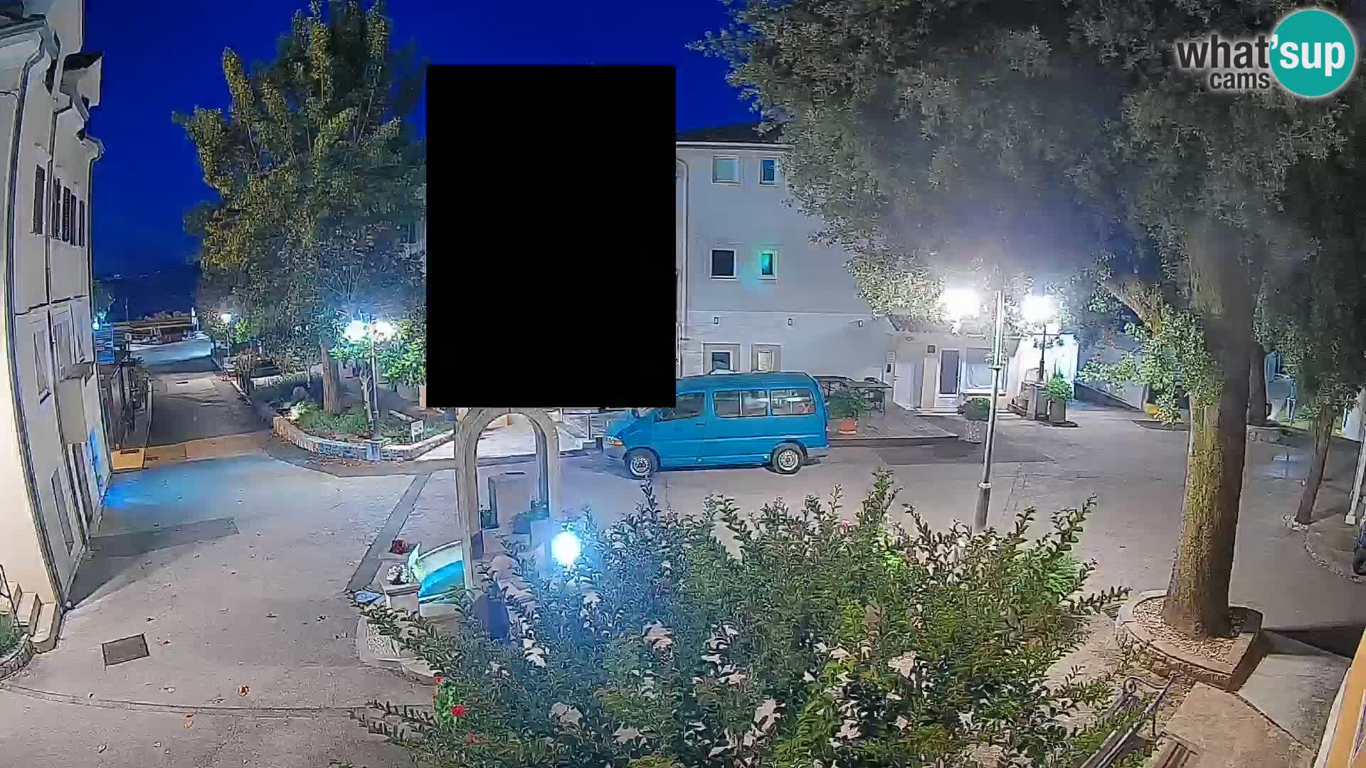Webcam Mošćenička Draga Center – Live View of the Town Center