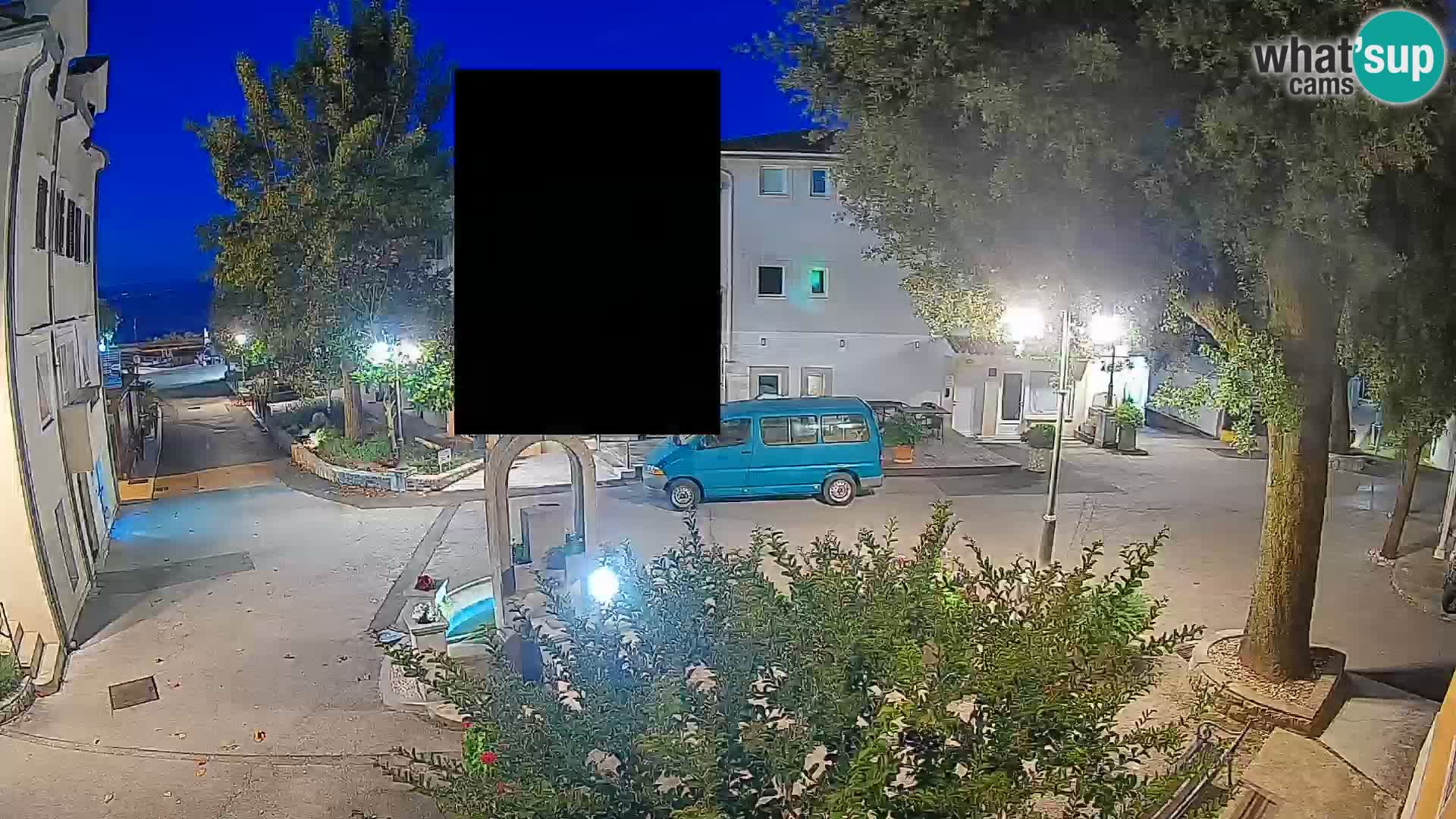 Webcam Mošćenička Draga Center – Live View of the Town Center