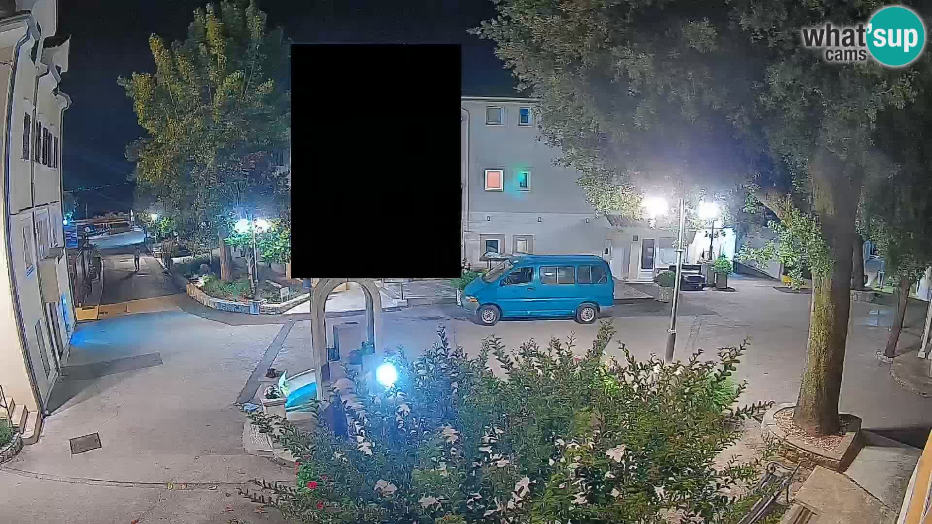 Webcam Mošćenička Draga Center – Live View of the Town Center