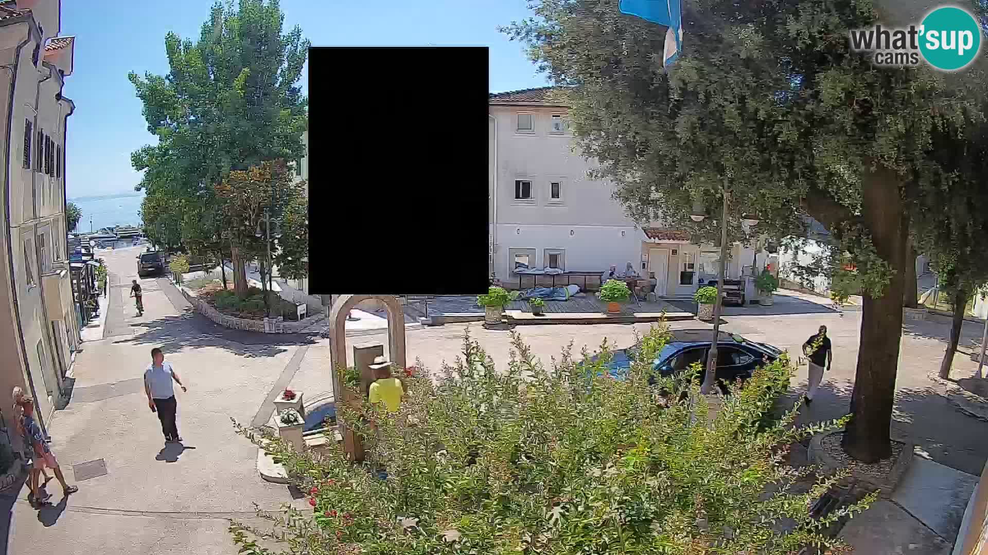 Webcam Mošćenička Draga Zentrum – Liveblick auf das Ortszentrum
