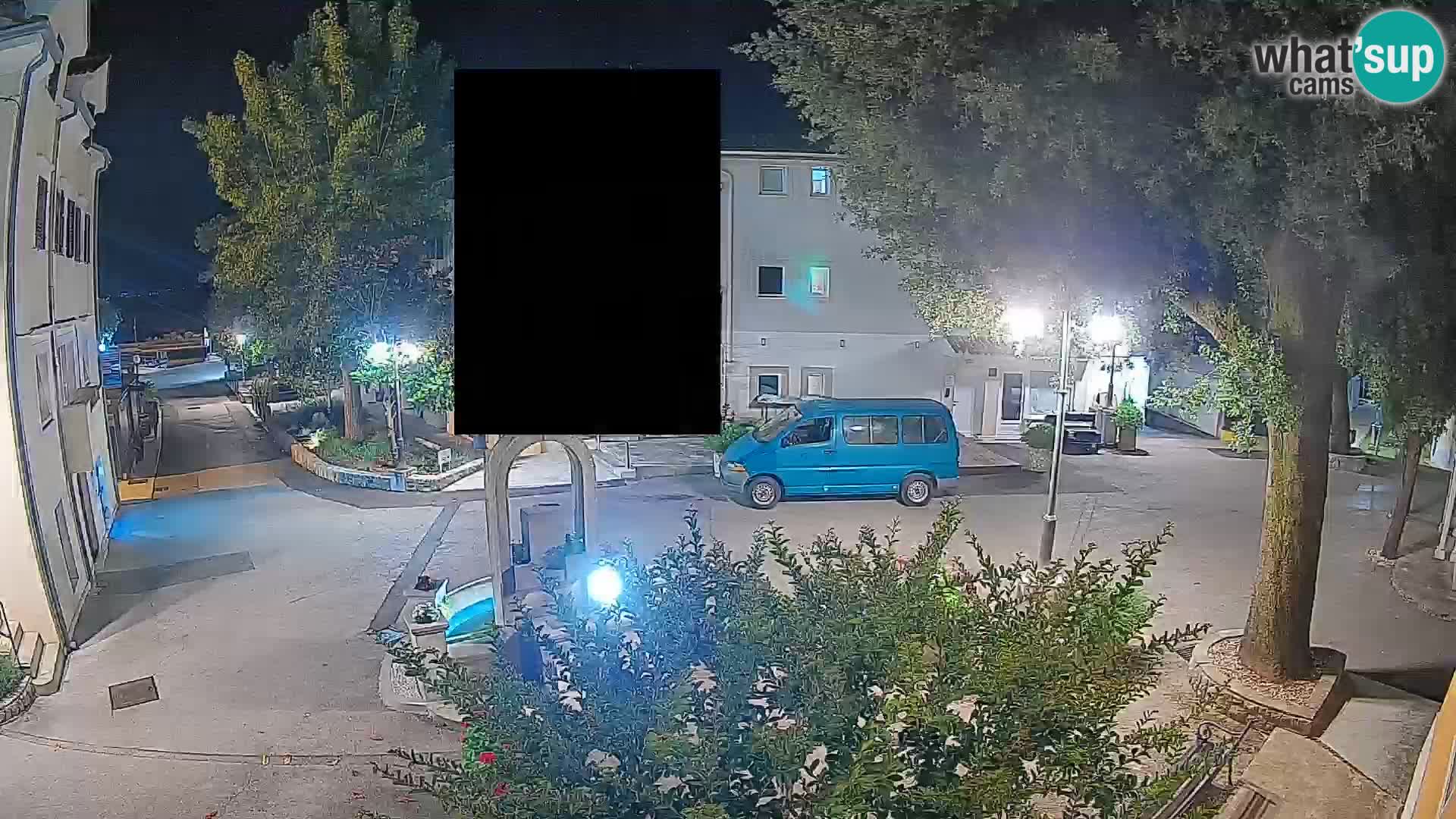 Webcam centre de Mošćenička Draga – Vue en direct du centre-ville