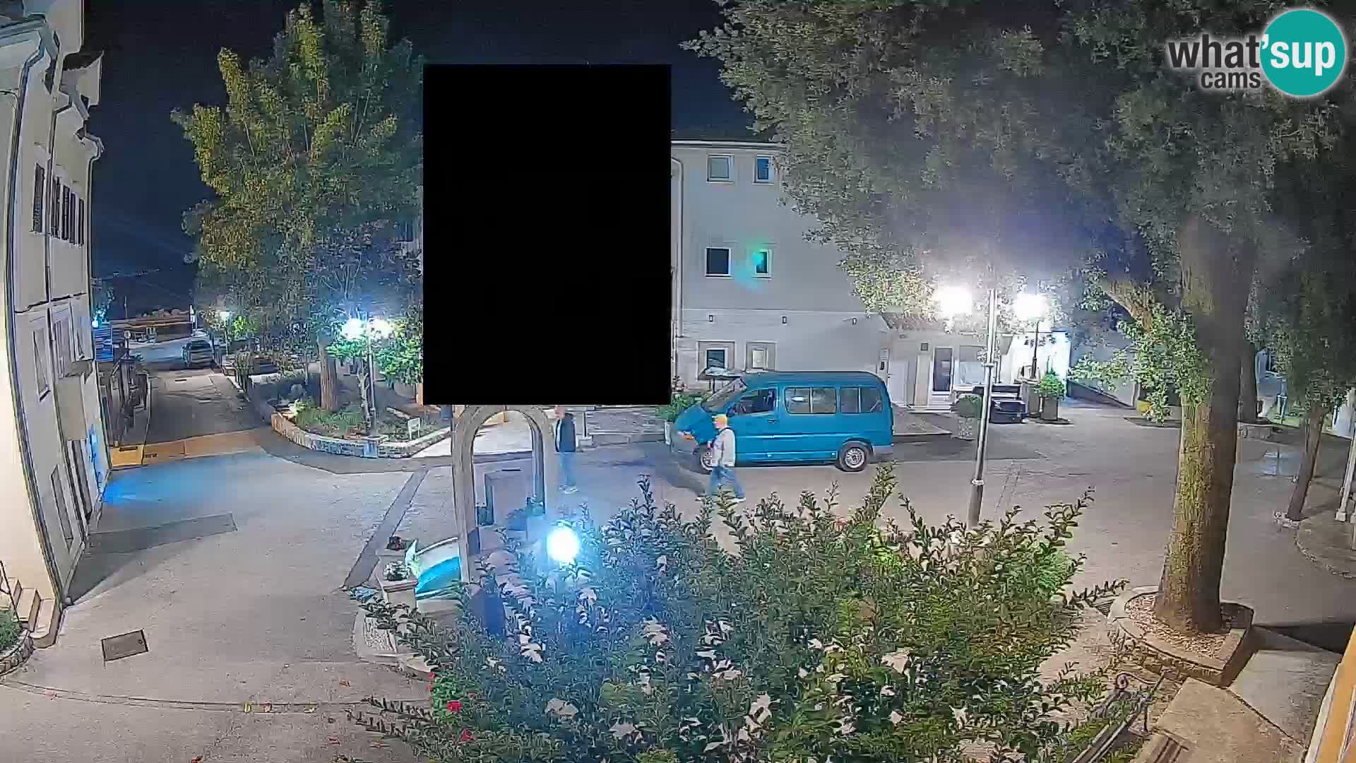 Webcam Mošćenička Draga Center – Live View of the Town Center