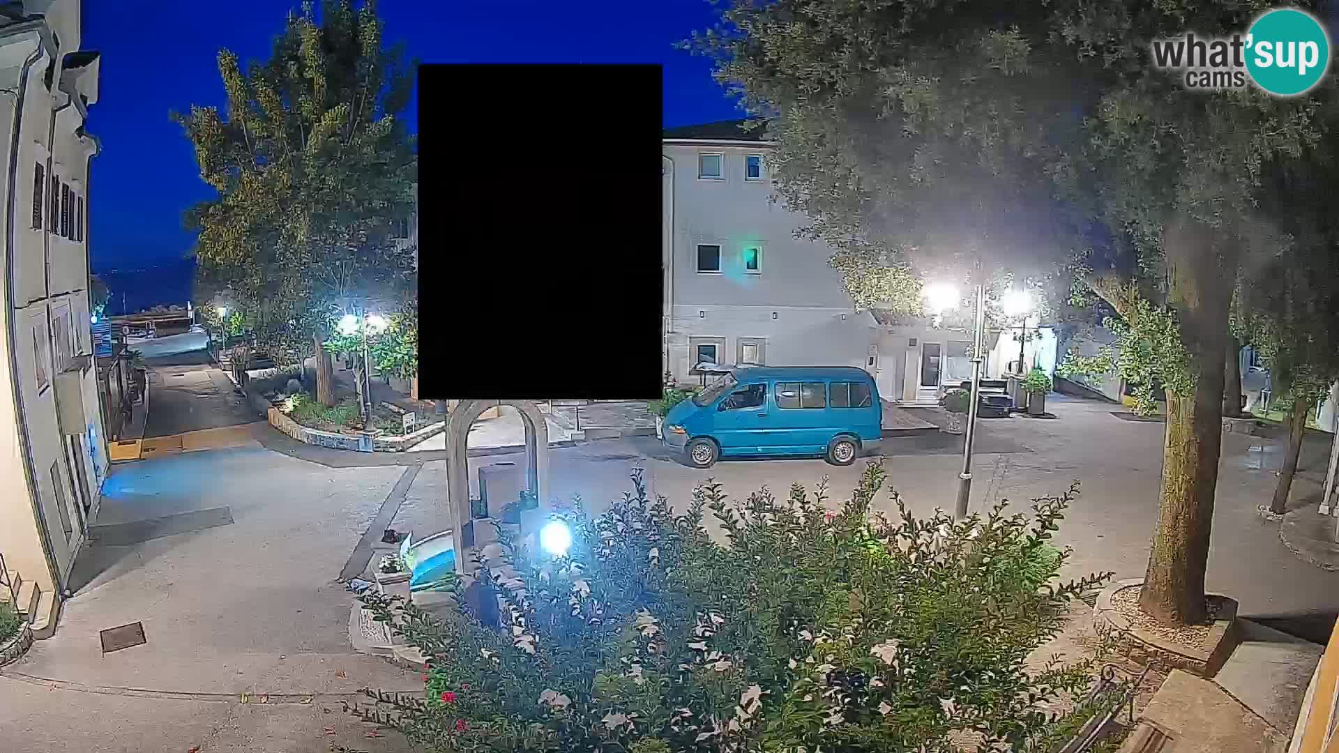 Webcam Centre de Mošćenička Draga – Vue en direct du centre-ville