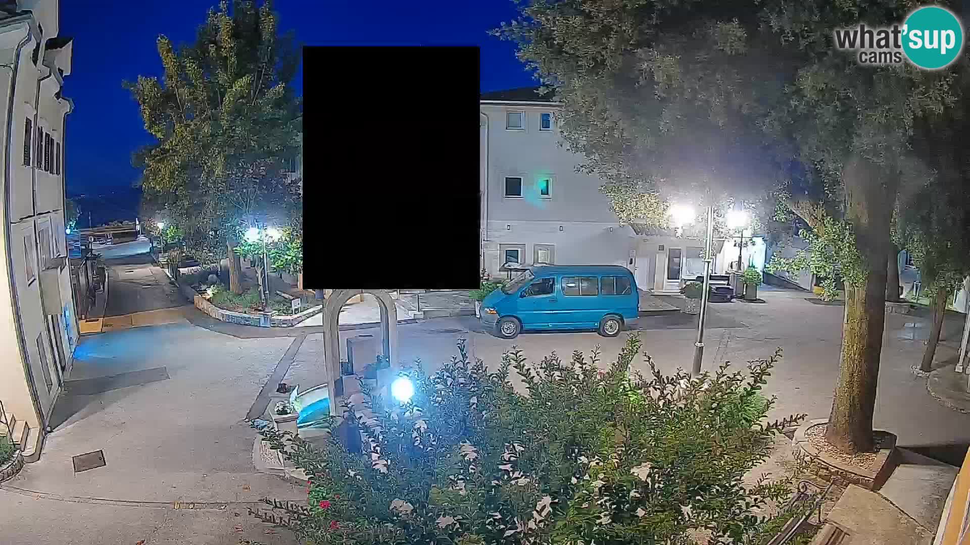 Webcam centre de Mošćenička Draga – Vue en direct du centre-ville