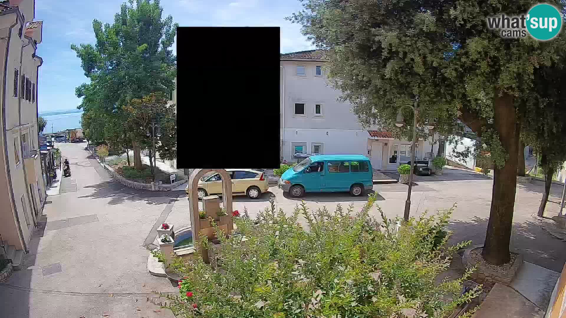Webcam Centre de Mošćenička Draga – Vue en direct du centre-ville