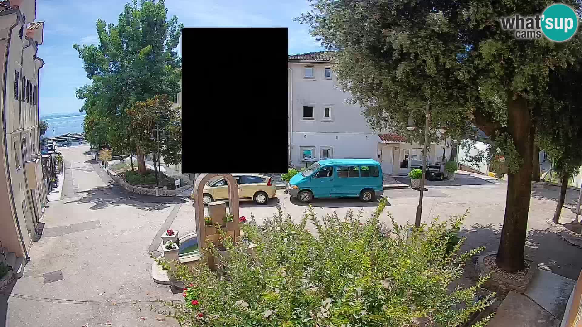 Webcam Mošćenička Draga Zentrum – Liveblick auf das Ortszentrum