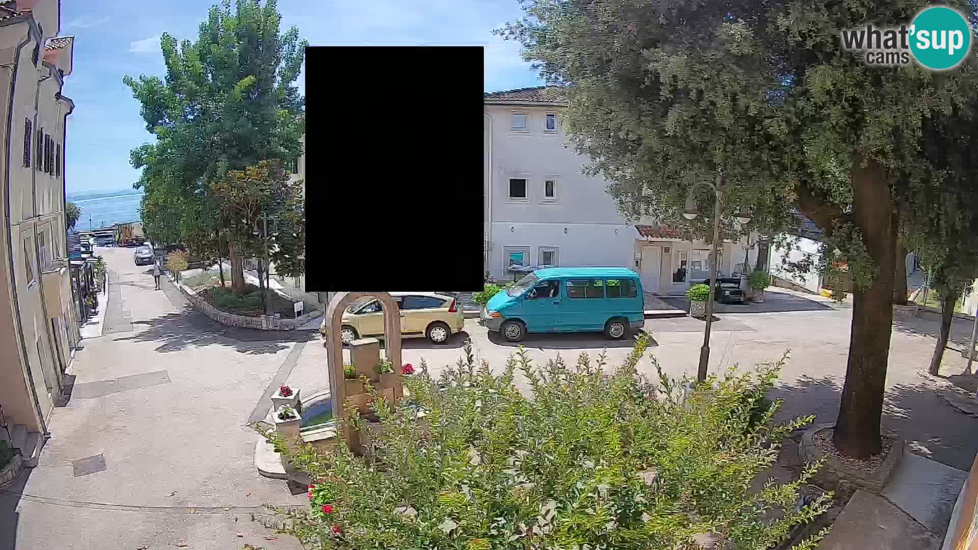 Webcam centre de Mošćenička Draga – Vue en direct du centre-ville