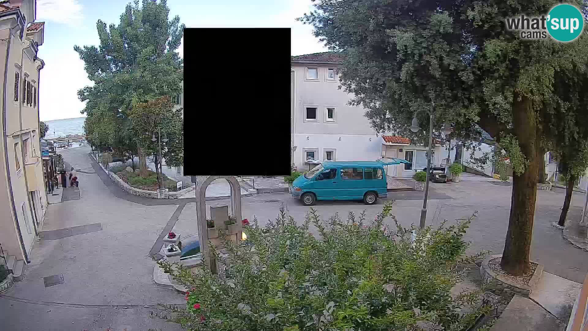 Web kamera centar Mošćeničke Drage – Pogled uživo