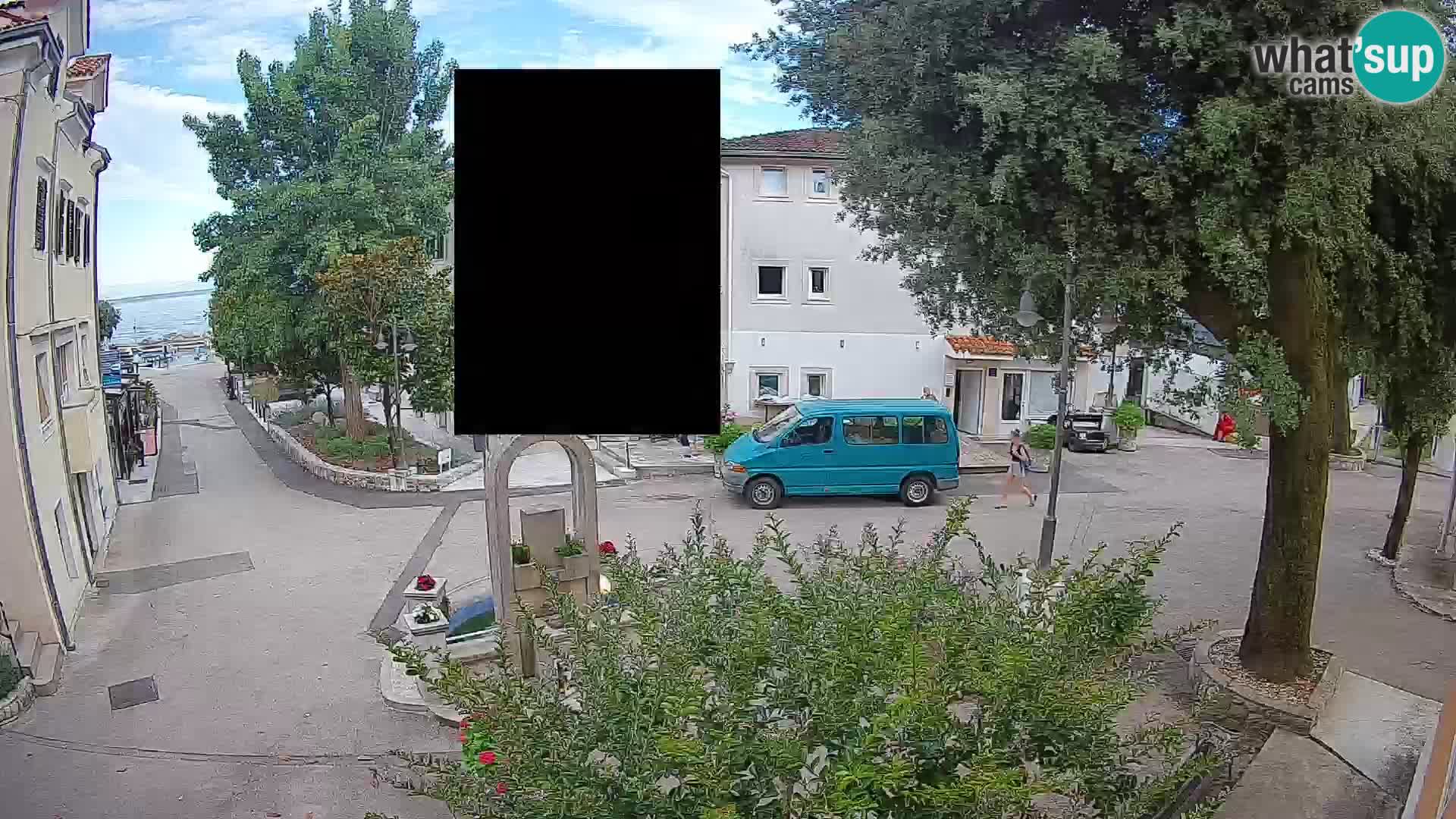 Web kamera centar Mošćeničke Drage – Pogled uživo