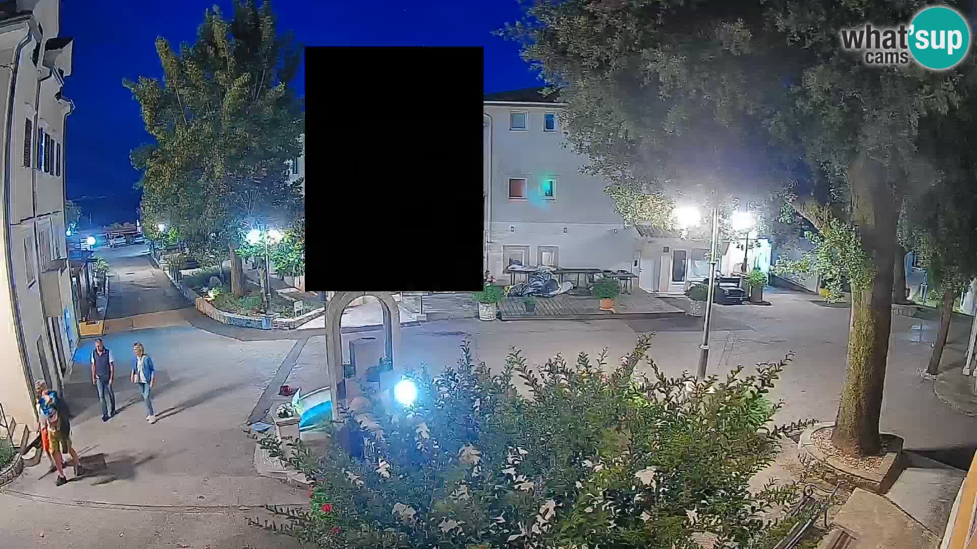 Webcam Centre de Mošćenička Draga – Vue en direct du centre-ville