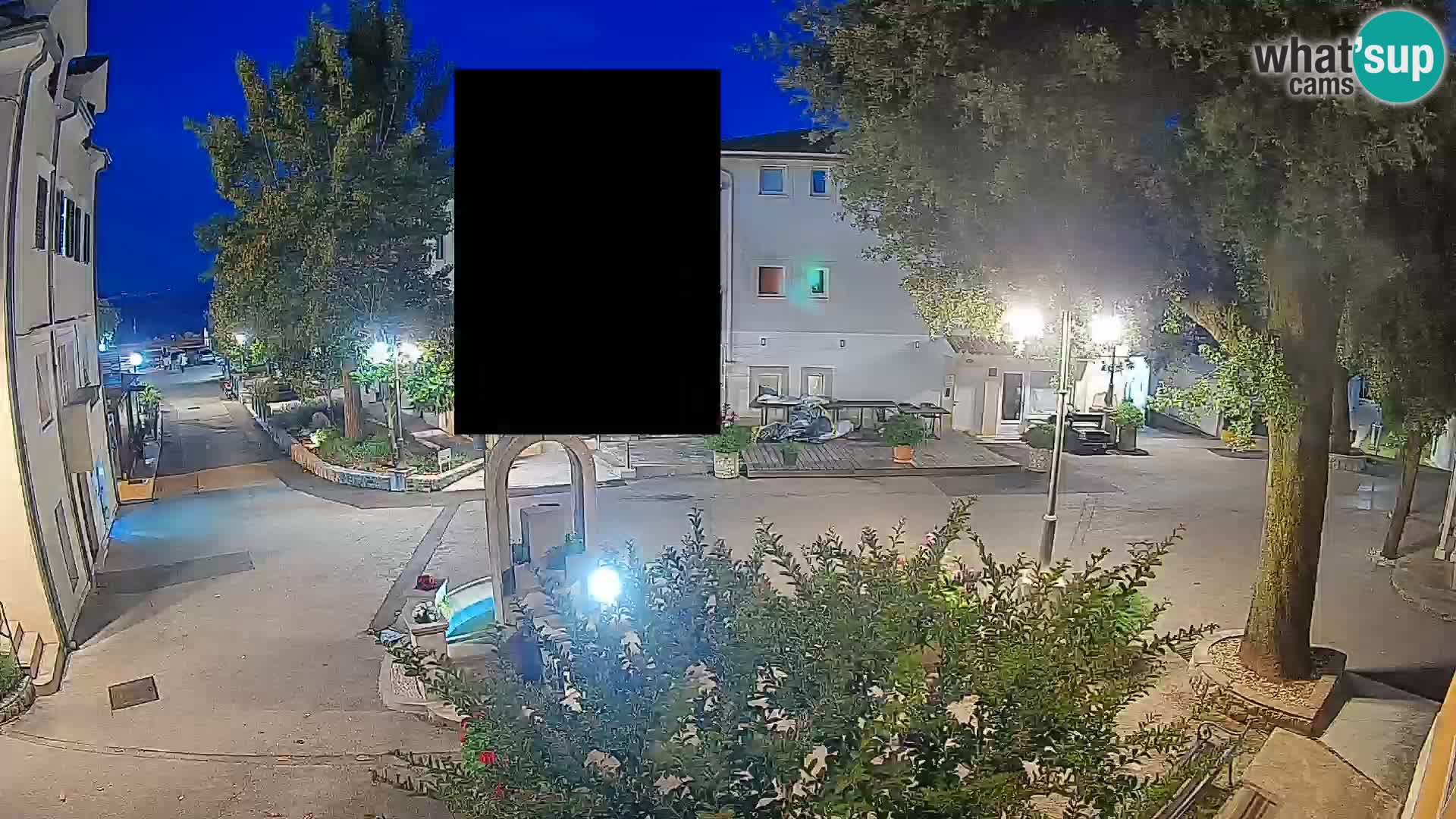 Webcam Centre de Mošćenička Draga – Vue en direct du centre-ville