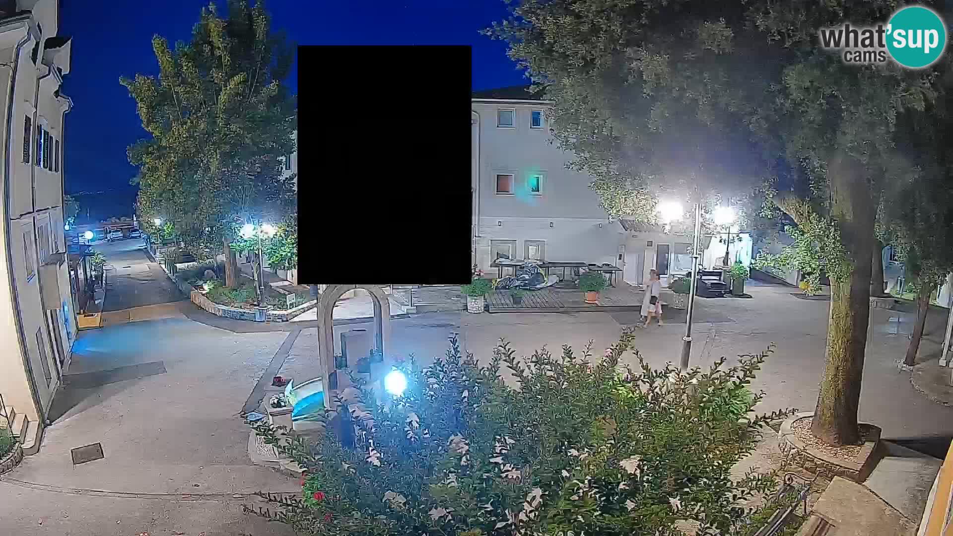 Webcam Centre de Mošćenička Draga – Vue en direct du centre-ville