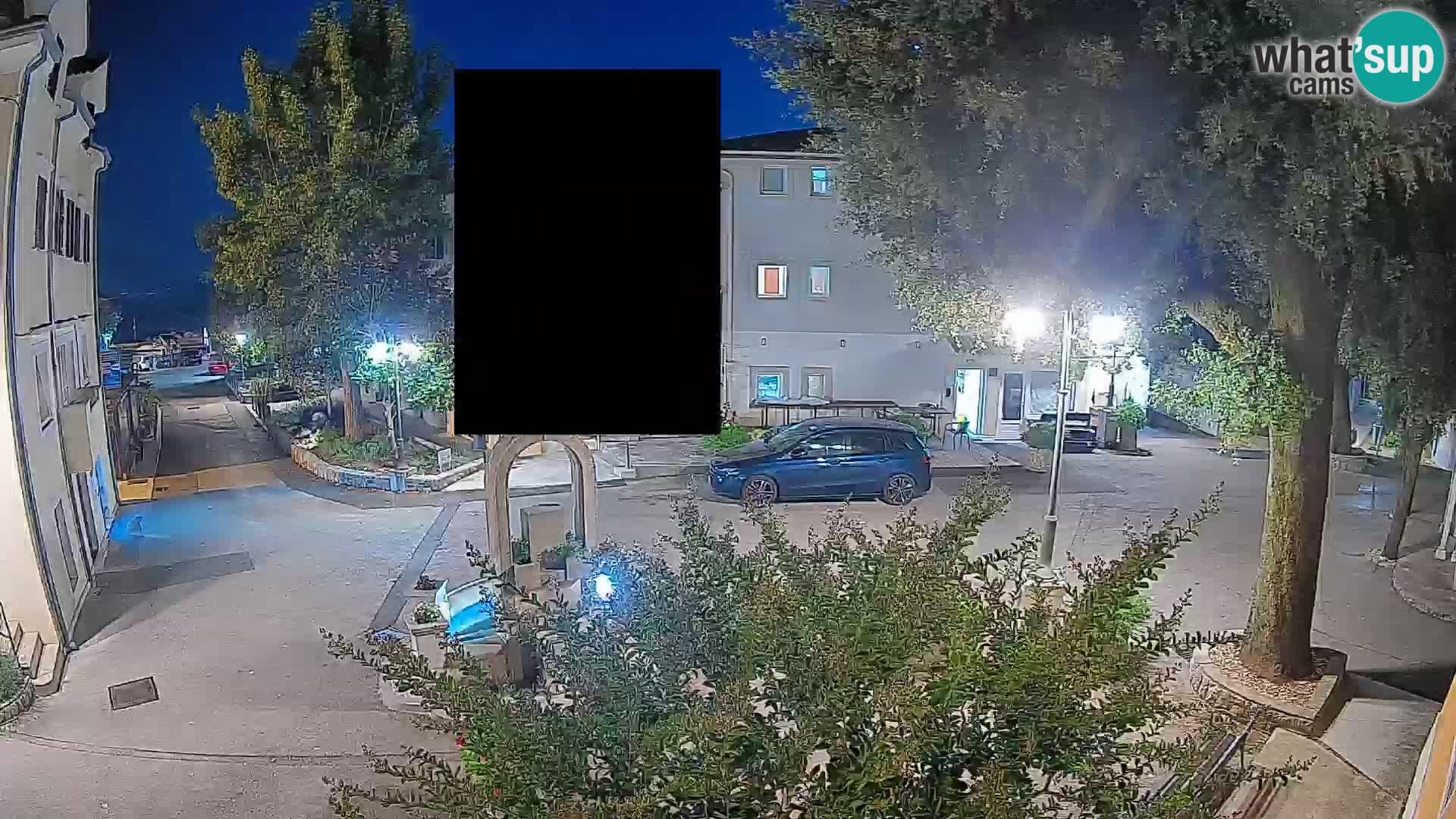Webcam Mošćenička Draga Center – Live View of the Town Center