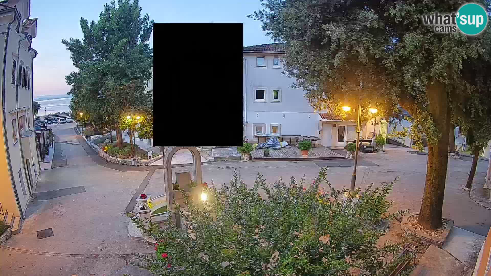 Webcam Mošćenička Draga Zentrum – Liveblick auf das Ortszentrum