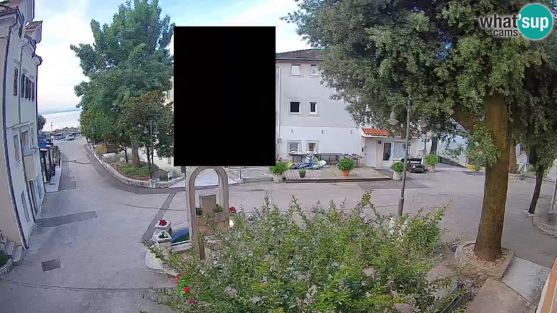 Webcam Mošćenička Draga Zentrum – Liveblick auf das Ortszentrum