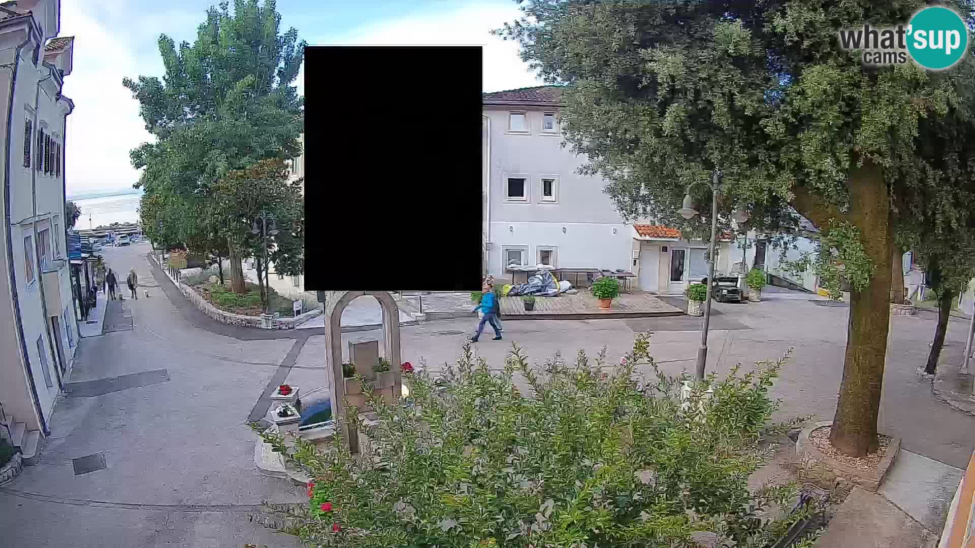 Webcam Mošćenička Draga Zentrum – Liveblick auf das Ortszentrum
