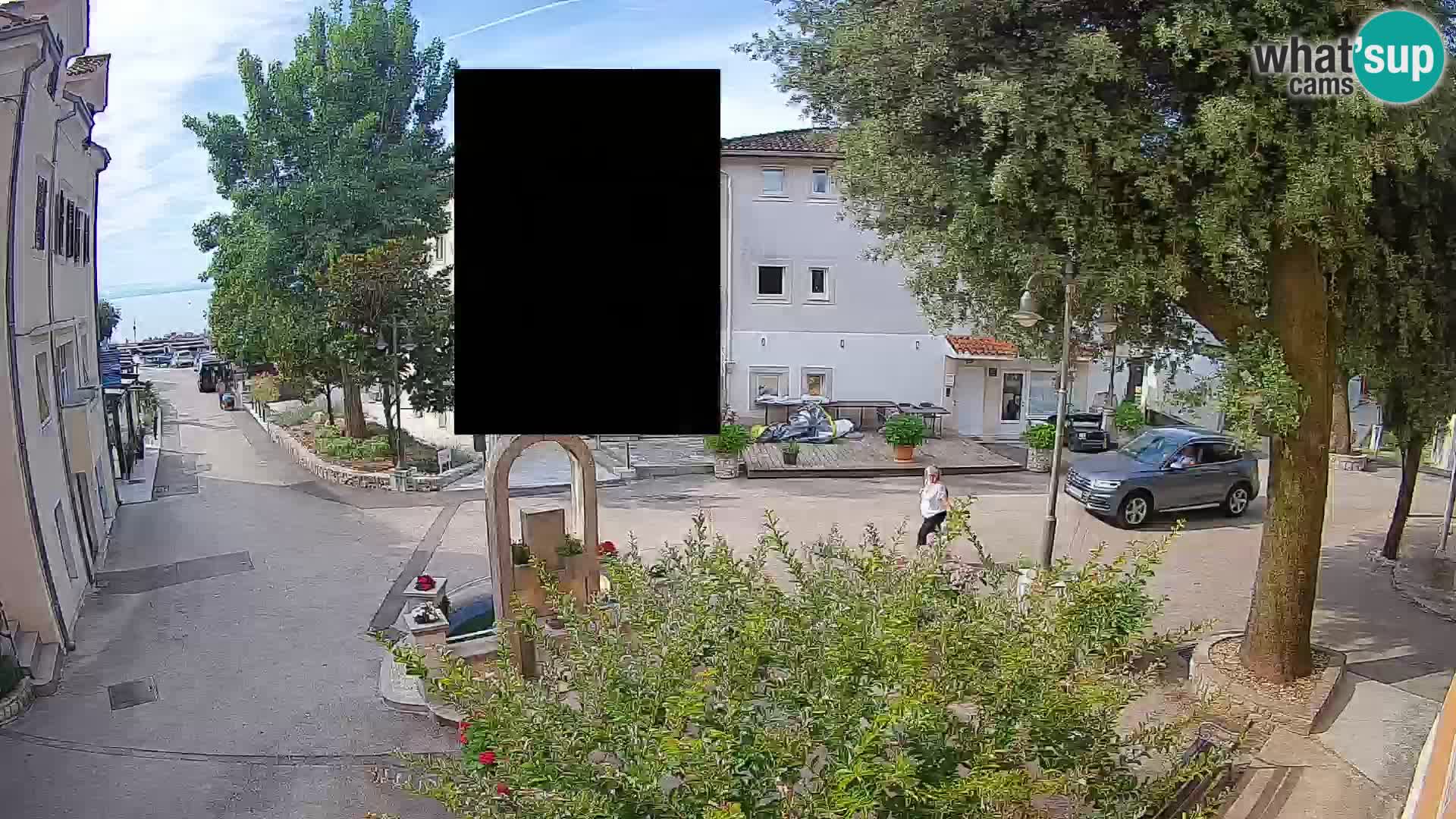 Webcam Mošćenička Draga Zentrum – Liveblick auf das Ortszentrum