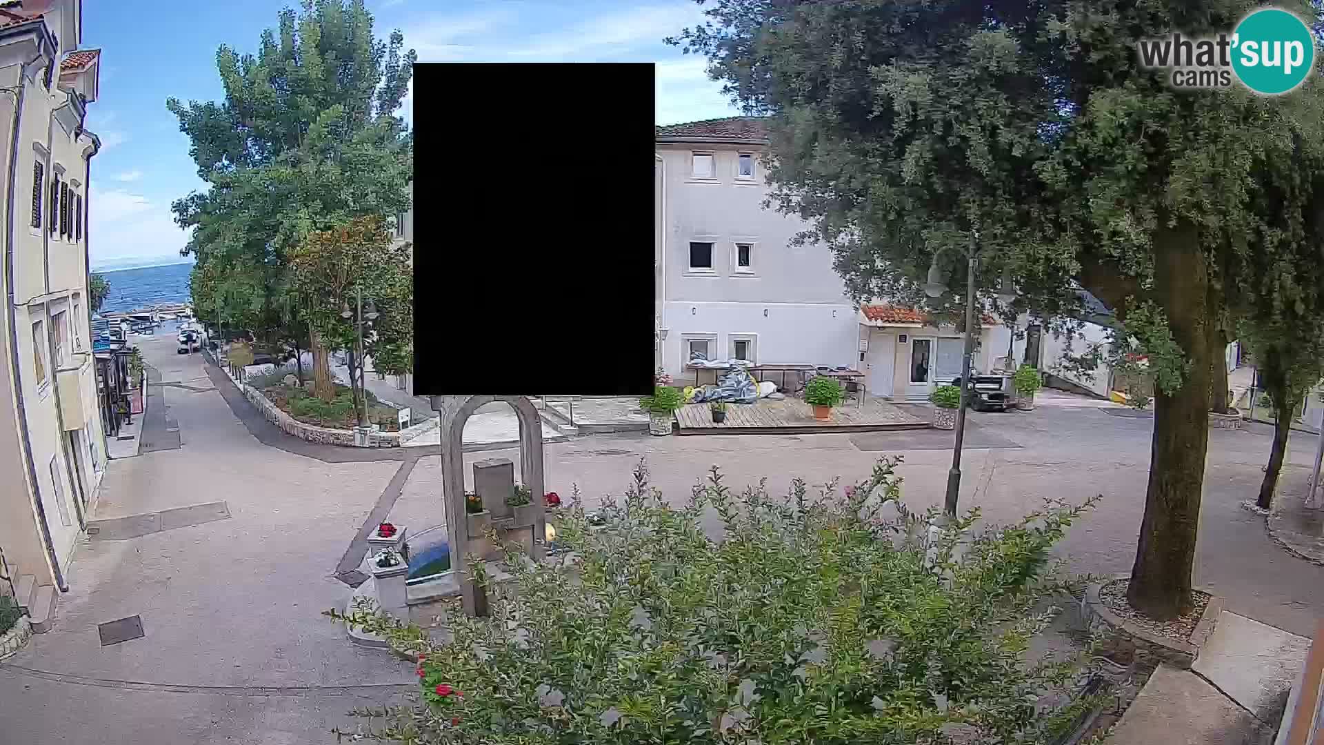 Webcam Mošćenička Draga Zentrum – Liveblick auf das Ortszentrum