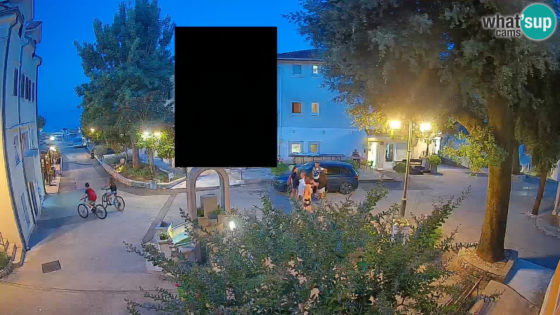 Webcam Centro Draga di Moschiena – Vista live sul centro