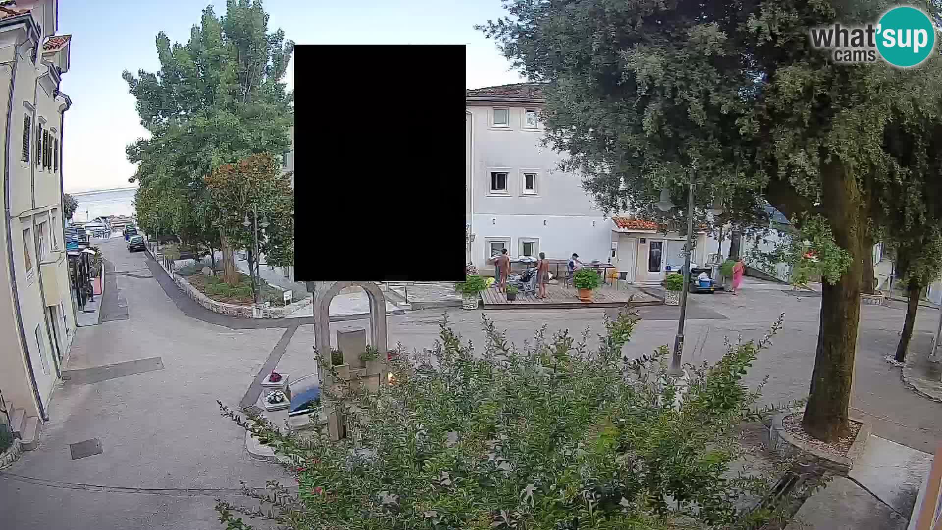 Webcam Mošćenička Draga Zentrum – Liveblick auf das Ortszentrum