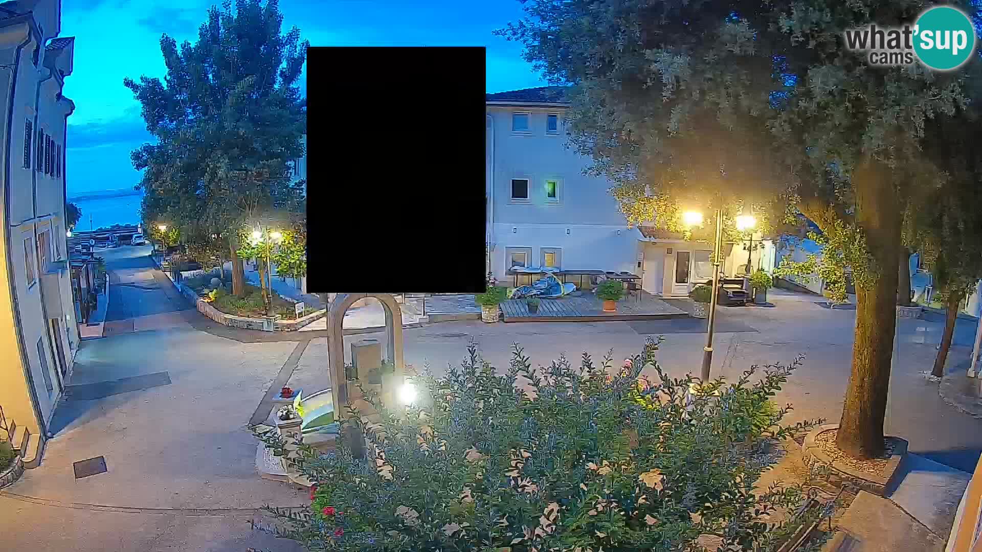 Webcam Mošćenička Draga Zentrum – Liveblick auf das Ortszentrum