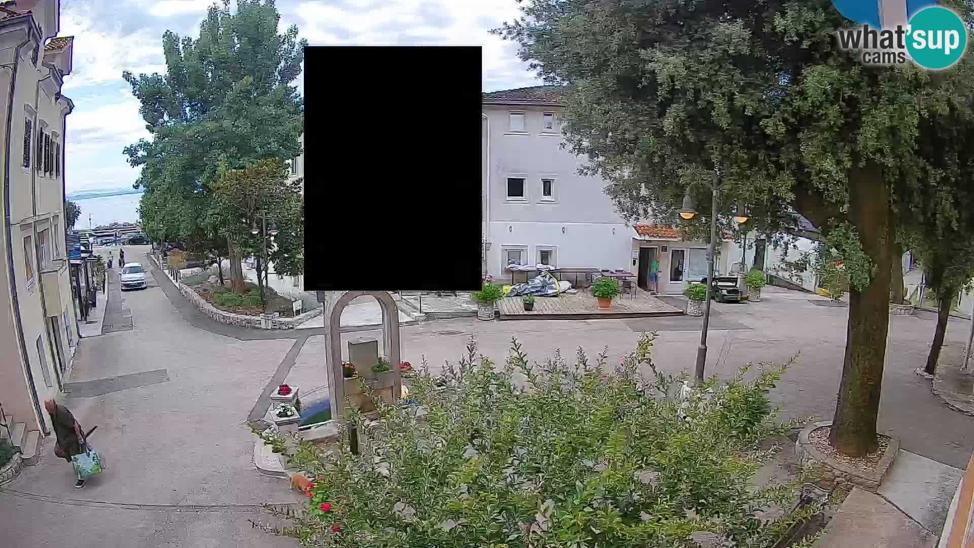Webcam Mošćenička Draga Zentrum – Liveblick auf das Ortszentrum