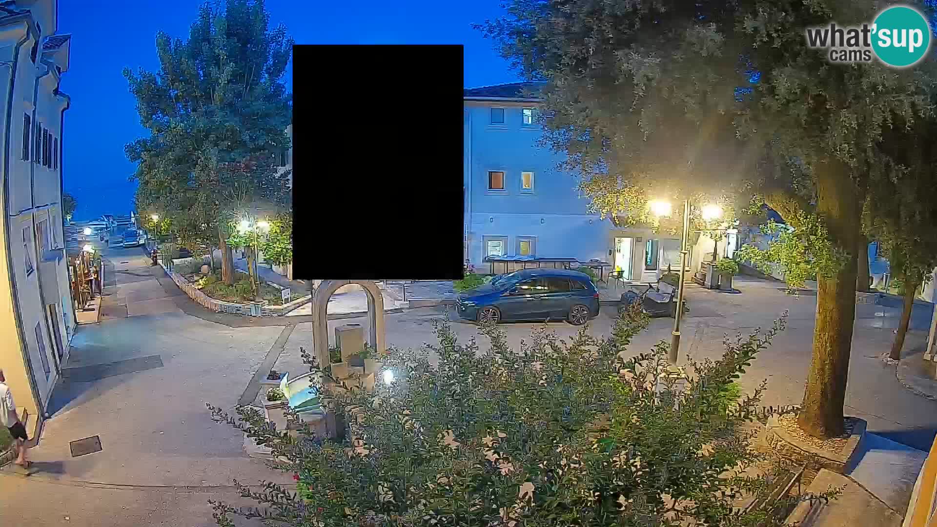 Webcam centre de Mošćenička Draga – Vue en direct du centre-ville