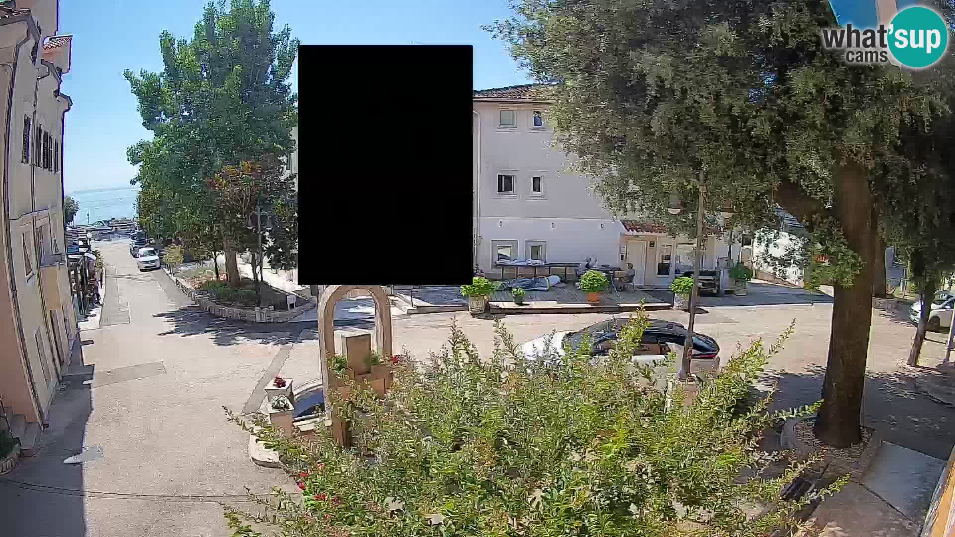 Webcam Mošćenička Draga Zentrum – Liveblick auf das Ortszentrum