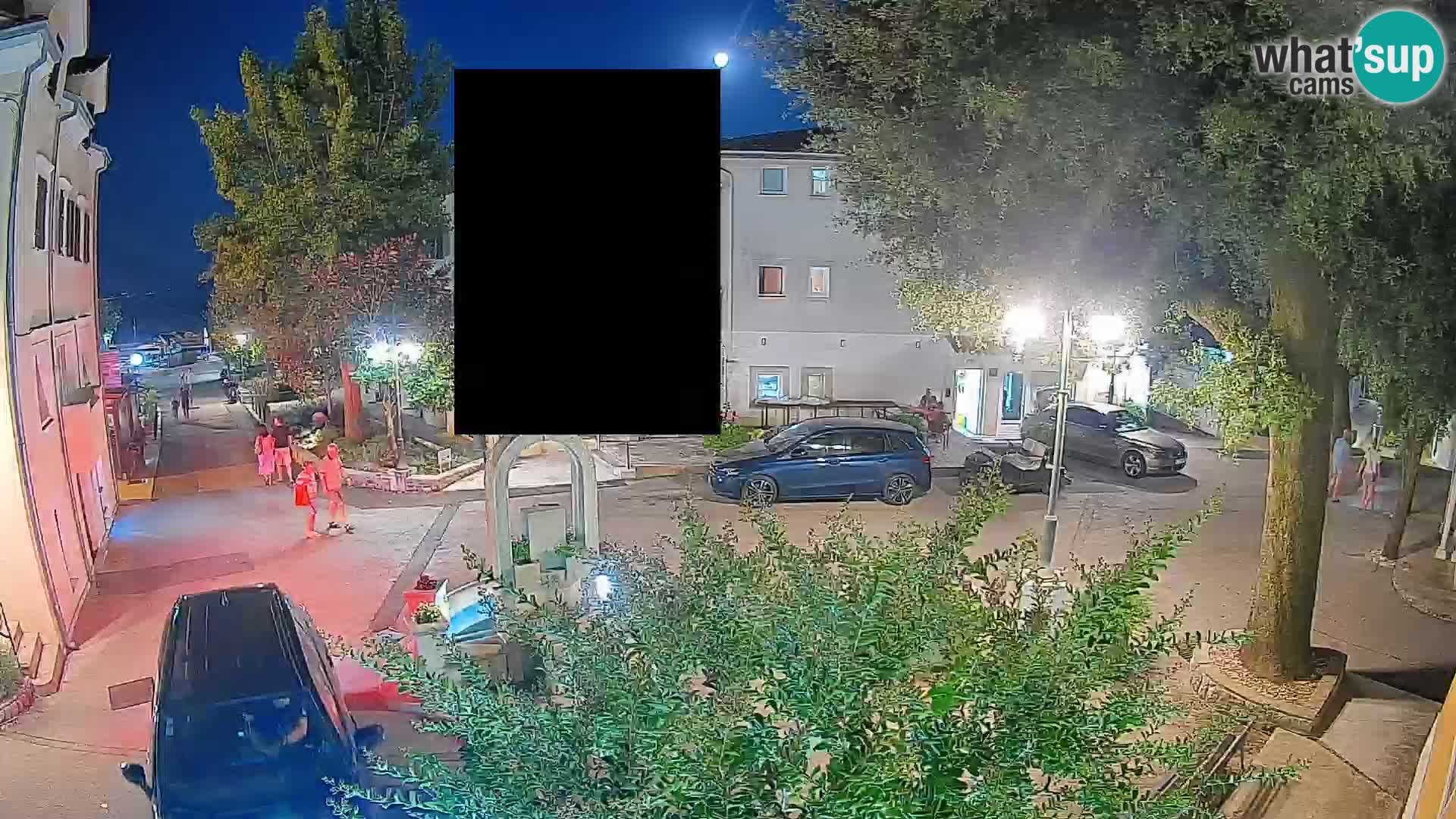 Webcam Centre de Mošćenička Draga – Vue en direct du centre-ville