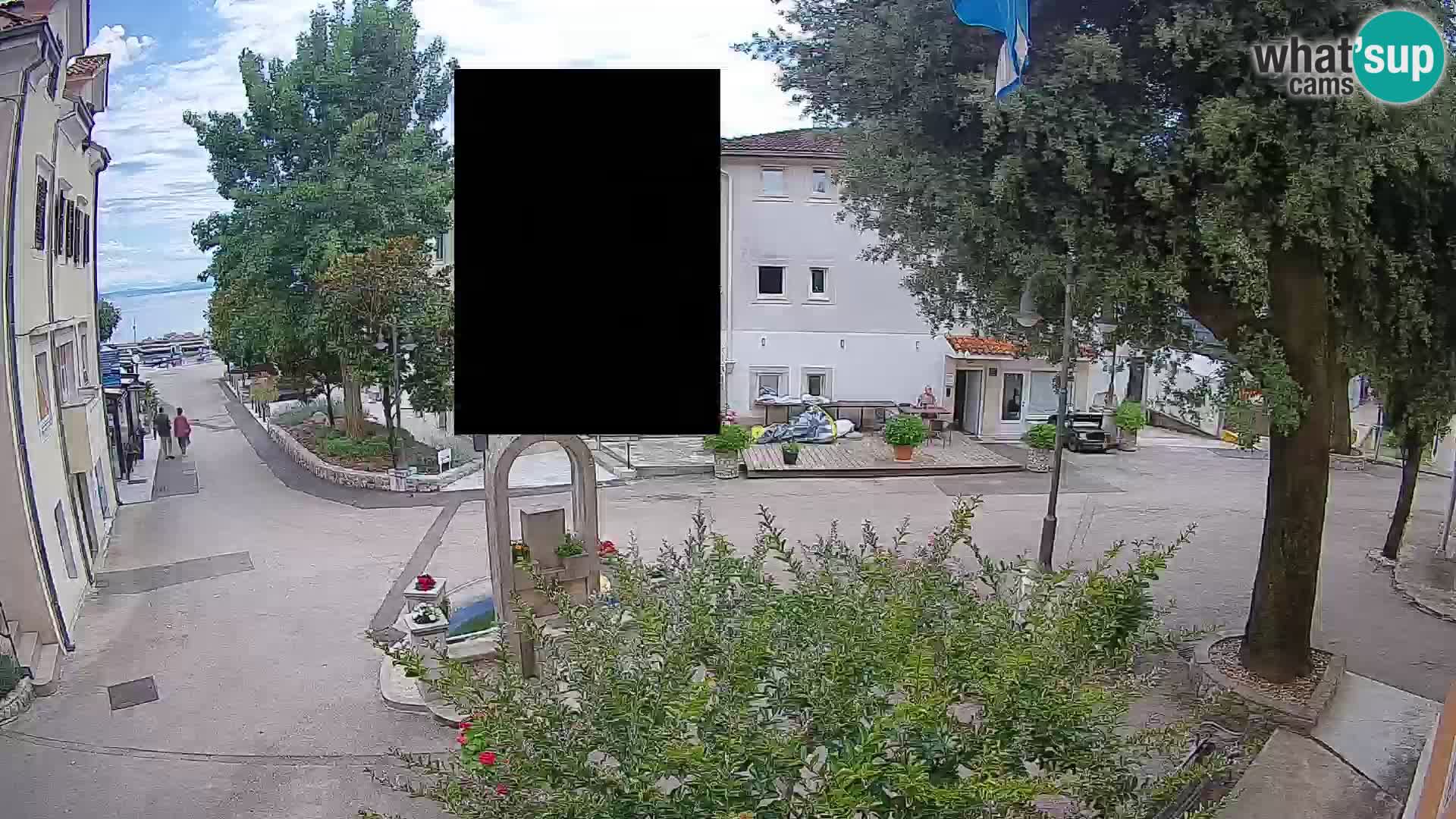 Webcam Mošćenička Draga Zentrum – Liveblick auf das Ortszentrum