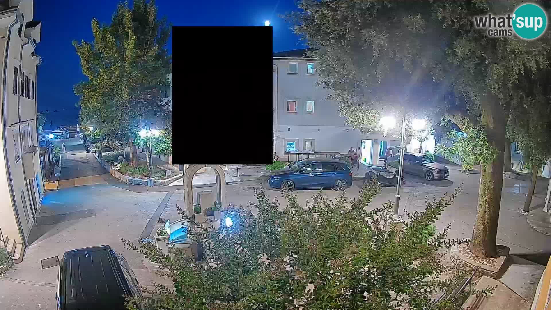 Webcam Centre de Mošćenička Draga – Vue en direct du centre-ville