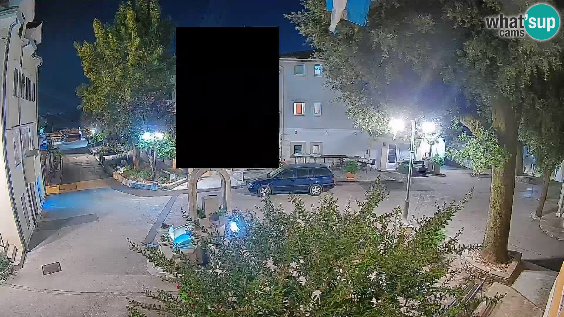Webcam Centre de Mošćenička Draga – Vue en direct du centre-ville